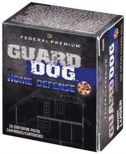 Federal Guard Dog Personal Defense 45 ACP 165 Grain Expanding Full Metal Jacket Low Recoil 20 Rounds Ammunition